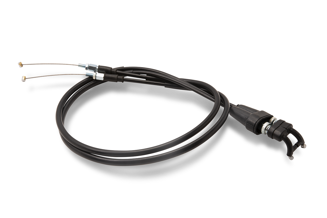 MOTION PRO BLACK VINYL THROTTLE CABLE PUSH-PULL SET KTM/HUS/GAS - 10-0191